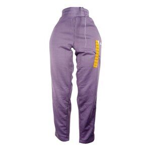 Adidas Women's Purple Light High-Waisted Elastic Waist Casual Sweatpants Sz 2XL